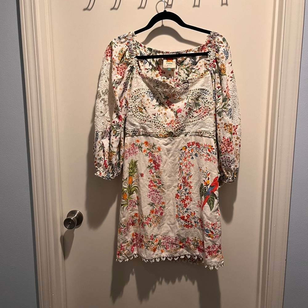 FARM Rio Multicolor Floral Mini Dress - Picture 6 of 16